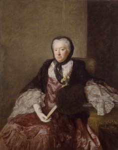 Retrato de la Sra. Mary Martin, 1761