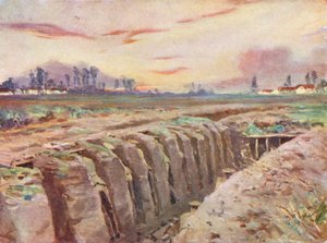 WW1: Trincheras británicas en Flandes de Allan Stewart
