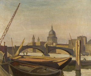 San Pablo, antes de 1928 (óleo sobre lienzo) de Allan Walton