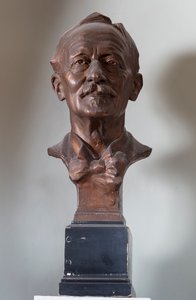 Escultura de C R Ashbee, c.1929 de Allan Wyon