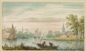 Paisaje fluvial de Allart van Everdingen
