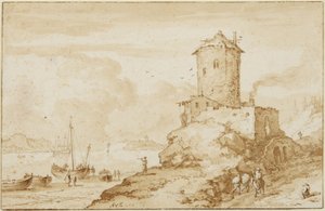 Paisaje de Allart van Everdingen