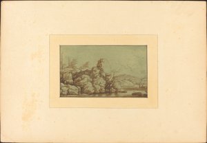 Paisaje, publicado 1780 de Allart van Everdingen