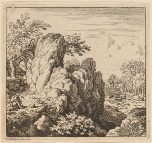 Gran roca de Allart van Everdingen