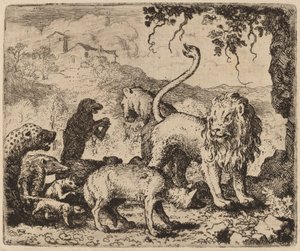 Reynard acusado de Allart van Everdingen