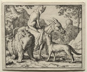 Reynard the Fox de Allart van Everdingen