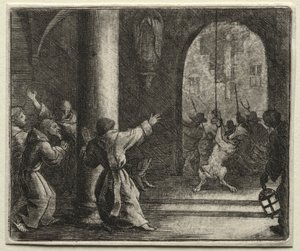 Reynard el Zorro: Reynard engaña al Lobo de Allart van Everdingen
