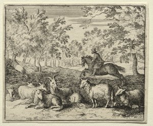 Reynard el Zorro: La caza del ciervo de Allart van Everdingen