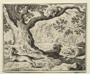Reynard the Fox:  The Disloyal Cat de Allart van Everdingen