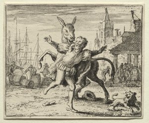 Reynard the Fox:  The Jealous Ass de Allart van Everdingen