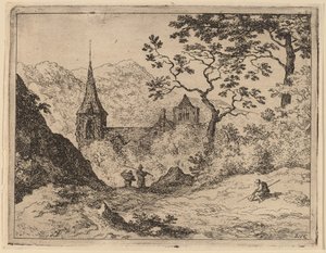 El campanario de Allart van Everdingen