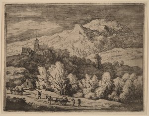 Dos carretas de Allart van Everdingen