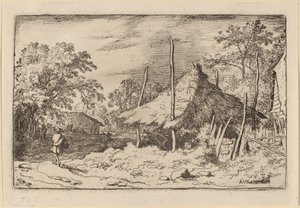 Rueda debajo del granero de heno, probablemente c. 1645-1656