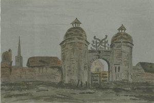 Hamstall Ridware Hall - Portería de Allen Edward Everitt