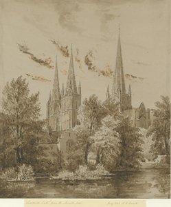 Catedral de Lichfield - Vista Suroeste