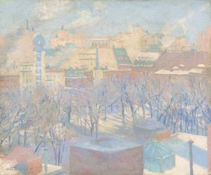 Madison Square, nieve, 1904