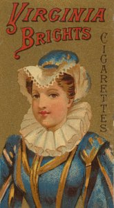 De la serie Girls and Children N64 promoviendo Virginia Brights Cigarettes para Allen &... de Allen and Ginter