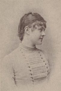 Lili Rupp, de la serie Actrices N67 promoviendo Virginia Brights Cigarettes para A..., ca. 1888 de Allen and Ginter