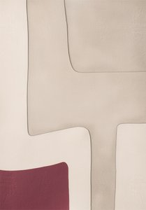 Formas abstractas con toques terrosos de Alma