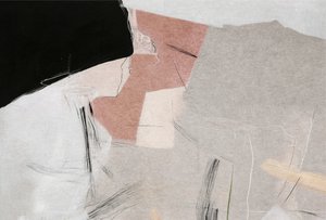 Composición abstracta en tonos apagados de Alma