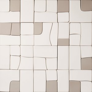 Cuadrícula abstracta orgánica