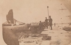 La Evacuación de Fort Sumter, abril 1861 de Alma A. Pelot.