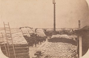 La evacuación de Fort Sumter, abril de 1861 de Alma A. Pelot.