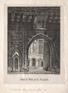 Hotel de Ville de la Rochelle, Francia de Alois Senefelder