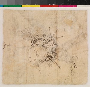Cabeza del Niño Jesús con corona