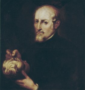 Autorretrato de Alonso Cano, c.1660 (óleo sobre lienzo) de Alonso Cano