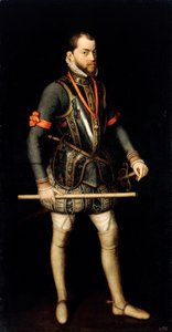 Retrato de Felipe II (1527-1598), Rey de España y Portugal