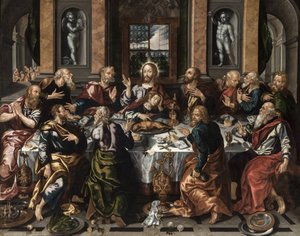 La Última Cena, ca. 1588 de Alonso Vázquez