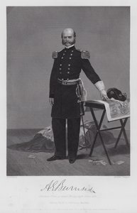 Ambrose Everett Burnside de Alonzo (after) Chappel
