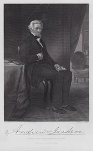Andrew Jackson (grabado) de Alonzo (after) Chappel