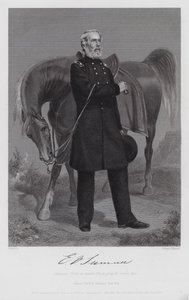 Edwin Vose Sumner (grabado) de Alonzo (after) Chappel