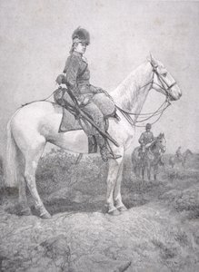 Henry Lee en 1780, ilustración de Harper