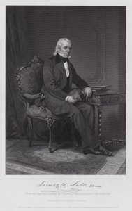 James Knox Polk (grabado) de Alonzo (after) Chappel
