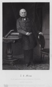 John Quincy Adams (grabado) de Alonzo (after) Chappel