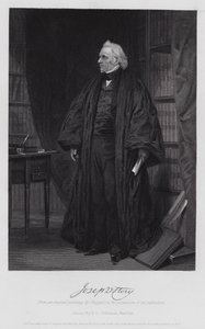 Joseph Story (grabado) de Alonzo (after) Chappel