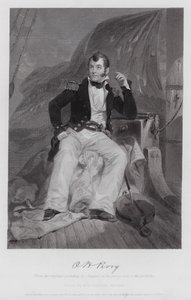 Oliver Hazard Perry (grabado) de Alonzo (after) Chappel