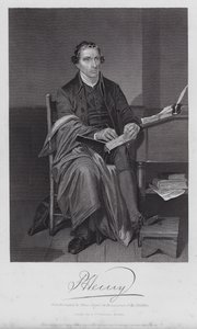 Patrick Henry (grabado) de Alonzo (after) Chappel