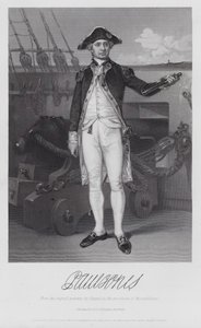 Paul Jones (grabado) de Alonzo (after) Chappel
