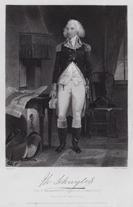Philip Schuyler (grabado) de Alonzo (after) Chappel