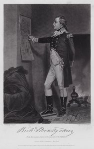 Richard Montgomery (grabado) de Alonzo (after) Chappel