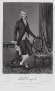 Robert R Livingston (grabado) de Alonzo (after) Chappel
