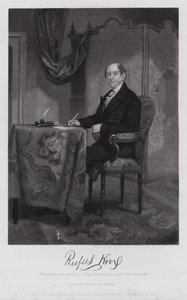 Rufus King (grabado) de Alonzo (after) Chappel