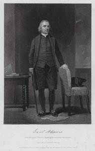Samuel Adams (grabado) de Alonzo (after) Chappel