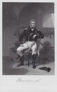Thomas Macdonough (grabado) de Alonzo (after) Chappel