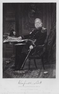 Winfield Scott (grabado) de Alonzo (after) Chappel