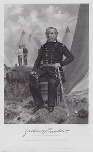Zachary Taylor (grabado) de Alonzo (after) Chappel